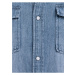 Světle modrá klučičí svrchní džínová košile Jack & Jones Sheridan