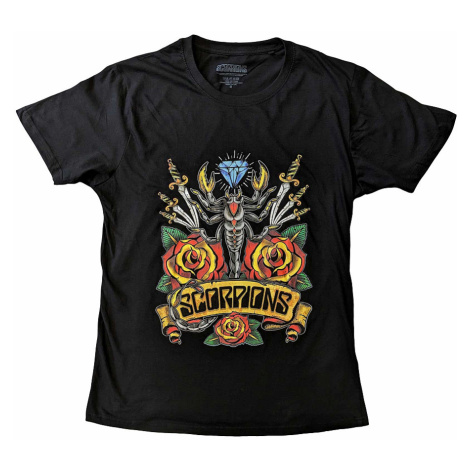Scorpions tričko, Traditional Tattoo Black, pánské RockOff