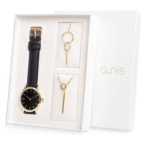 A-NIS Set hodinek, náhrdelníku a náramku AS100-20