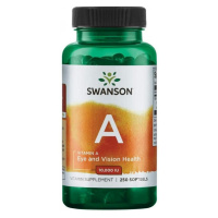Swanson Vitamin A 10000 IU 250 kapslí