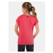 Tmavě růžové holčičí tričko s potiskem SAM 73