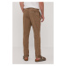 Kalhoty Polo Ralph Lauren pánské, hnědá barva, jednoduché
