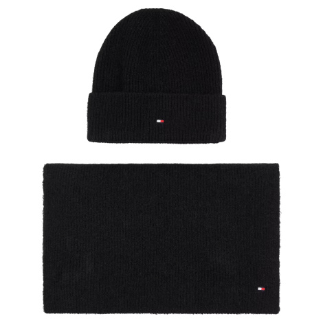 Tommy Hilfiger Dámská sada - čepice a šála AW0AW17124BDS