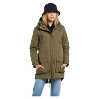 BUNDA VOLCOM Walk On By 5K Parka WMS - zelená