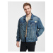 GAP Džínová bunda icon denim jacket Modrá