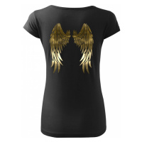 Dámské tričko s andělskými křídly na zádech - skvělý dárek pro ženu