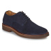 Selected SLHLUKE SUEDE DERBY Tmavě modrá