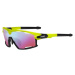 R2 Rocket Neon Yellow-Black Matt/Blue Revo Pink Cyklistické brýle