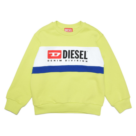 Mikina diesel lstreapydiv over sweaters žlutá