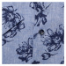 Pánská košile Slim Fit s tmavě modrým potiskem květin 11882