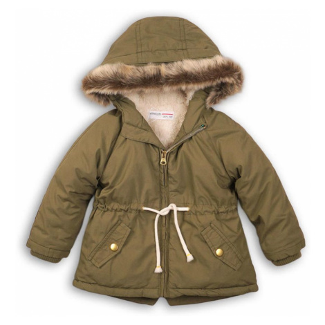 Kabát dívčí zimní Parka, Minoti, AUTUMN 10, khaki - | 6-12m