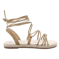 Sandály Manebi Jute Sandals dámské, béžová barva, P 0.1 Y0