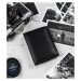 Pánská kožená peněženka Ronaldo 0800-D černá