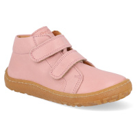 Barefoot dětské kotníkové boty Froddo - First Step Pink růžové