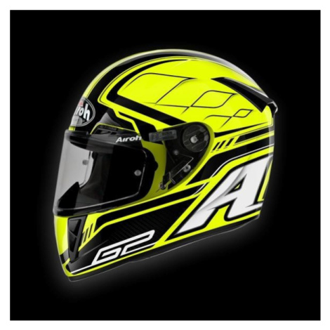 AIROH GP400 Lemans GP4LE31 Integrál helma černá/žlutá