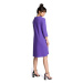 Bewear Dámské mini šaty Willibrord B070 fialová Fialová