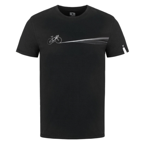 Pánské triko - LOAP Bourn, černá Barva: Černá