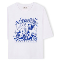 Skfk T-Shirt Patpat x - White Modrá