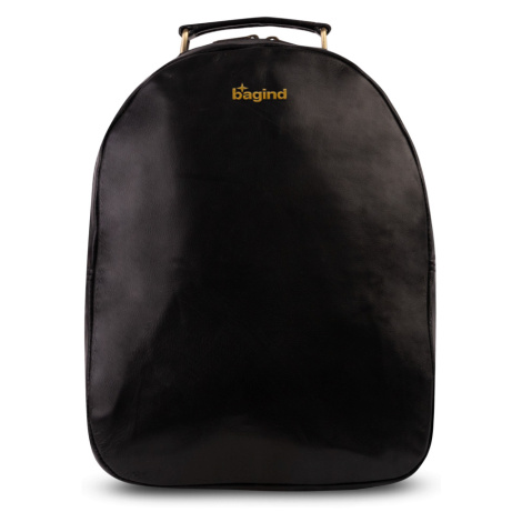 Bagind Maley Sirius - Dámský kožený batoh černý, ruční výroba, český design