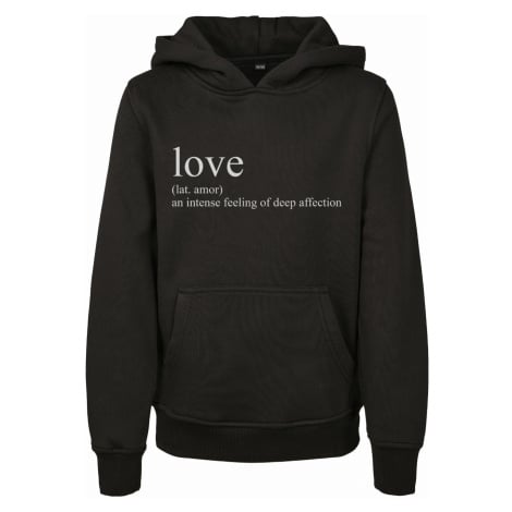 Mister Tee / Kids Love Definition Hoody black