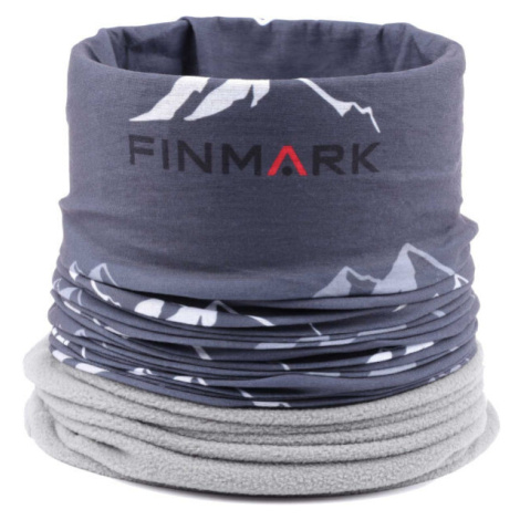 Finmark FSW-114 Multifunkční šátek, tmavě šedá, velikost