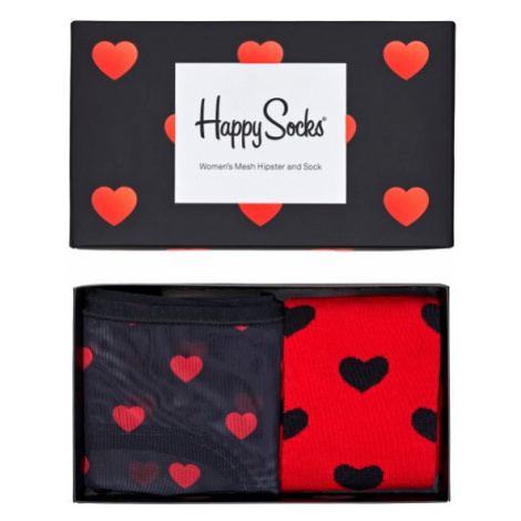 Dárkový box ponožek a kalhotek Happy Socks Valentine - 2 páry