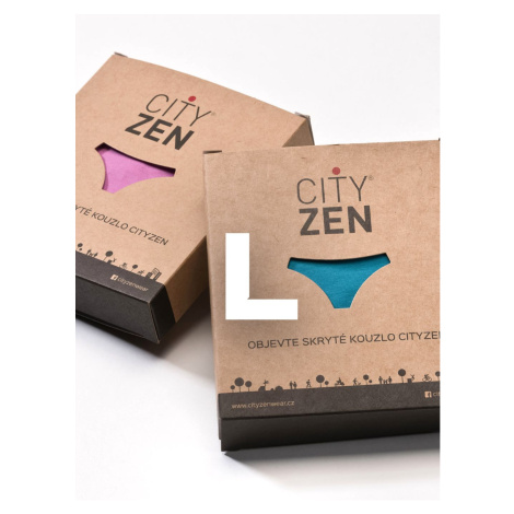 Kalhotky VALENCIA petrolejové+šeříkové - L CityZen®