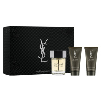 Yves Saint Laurent L´Homme - EDT 100 ml + sprchový gel 50 ml + balzám po holení 50 ml