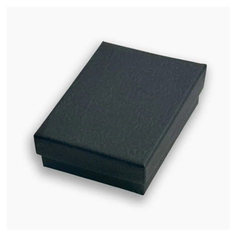 Dárková krabička obedélník Černá 9.5 x 7.5 cm