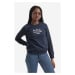 Bavlněná mikina A.P.C. Sweat Tina COEBH-F27561 MARINE dámská, tmavomodrá barva, s aplikací