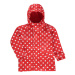 BMS HafenCity® SoftSkin® pláštěnka tečky červená