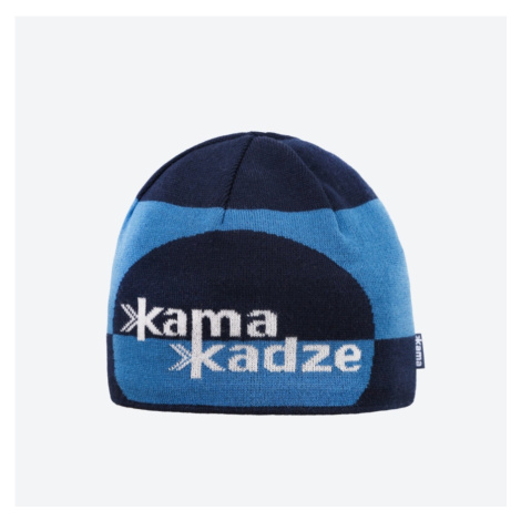KAMA K62 pletená merino čepice, modrá