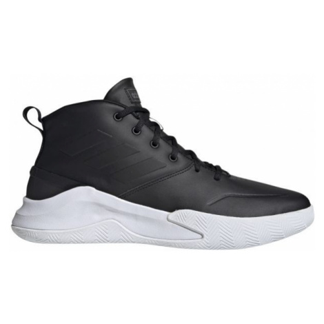 adidas OWNTHEGAME Pánská basketbalová obuv, černá, velikost 45 1/3