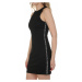Calvin Klein Calvin Klein dámské černé šaty LOGO ELASTIC FITTED MILANO DRESS