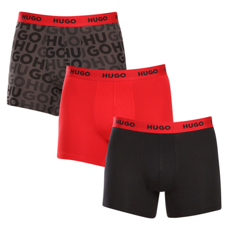 3PACK pánské boxerky HUGO vícebarevné (50510192 025) Hugo Boss