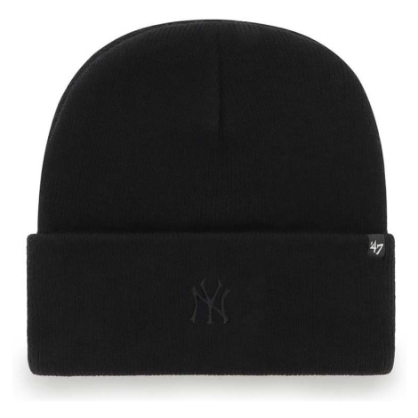 Čepice 47brand Mlb New York Yankees černá barva, 47 Brand