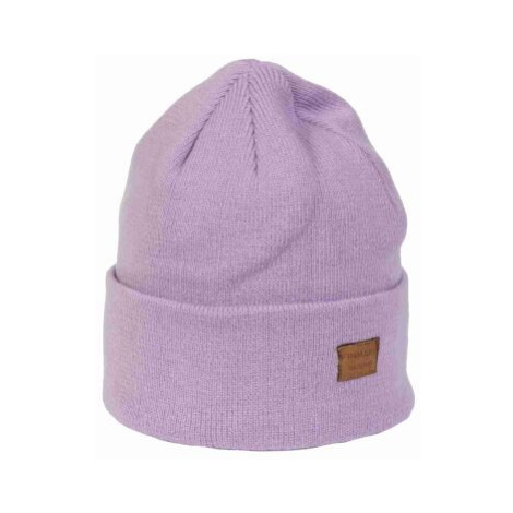 Finmark WINTER HAT Zimní pletená čepice, fialová, velikost