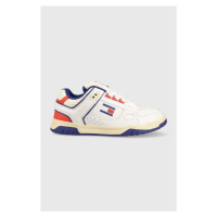 Sneakers boty Tommy Jeans TJM SKATER LOW bílá barva, EM0EM01214