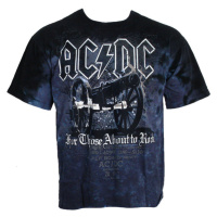 Tričko metal pánské AC-DC - For Those About to Rock - LIQUID BLUE - 11868