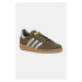 Sneakers boty adidas Originals Handball Spezial zelená barva, JH7558