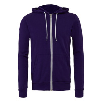 Canvas CV3739CV3739 Unisex mikina s kapucí na zip CV3739 Team Purple