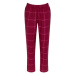 Dámské kalhoty Mix & Match Tapered Trouser Flannel 01 X - - červené M005 - TRIUMPH