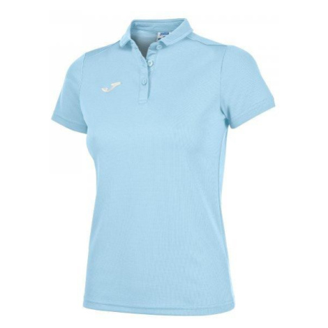 Joma Hobby Women Polo Shirt Sky Blue S/S