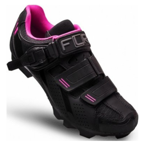 FLR Cyklistické tretry - F65 - růžová/černá
