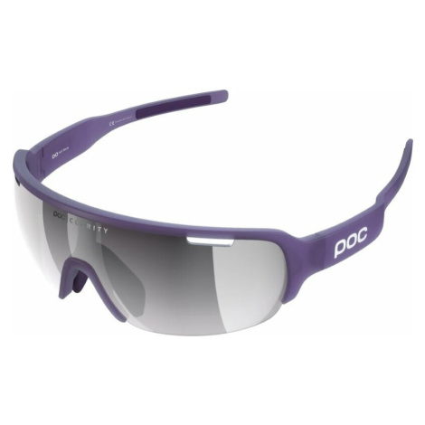 POC Do Half Blade Sapphire Purple Translucent/Clarity Road Silver Cyklistické brýle