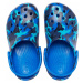 Dětské boty Crocs CLASSIC PRINTED modrá
