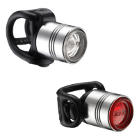 Lezyne LED FEMTO DRIVE PAIR černá/stříbrná