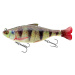 Savage gear 3d hard pulsetail slow sinking perch - 13,5 cm 40 g