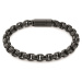 Calvin Klein Stylový černý náramek z oceli pro muže Iconic Id 35000054