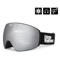 HORSEFEATHERS Snowboardové brýle Scout - black/mirror silver BLACK